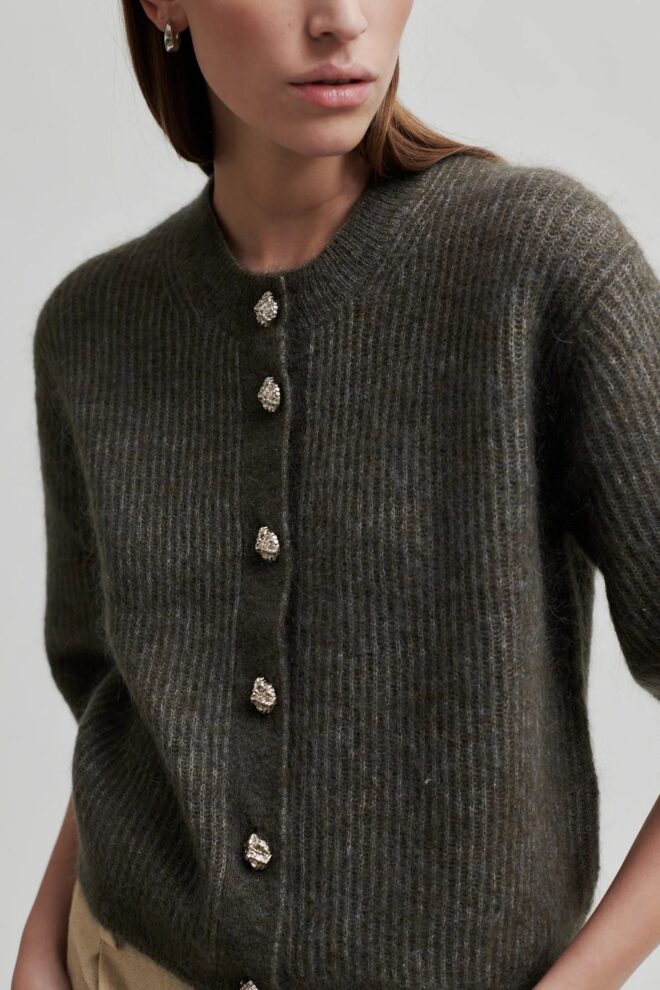 WESTE ANDRIA KNIT CARDIGAN CHOCOLATE CHIP
