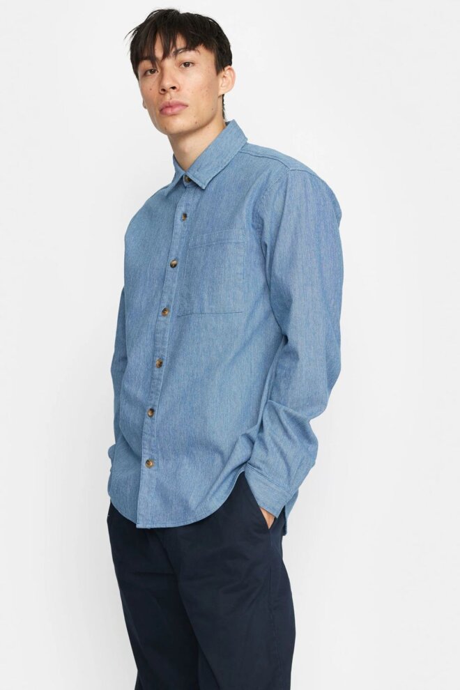 3115 LOOSE SHIRT BLUE