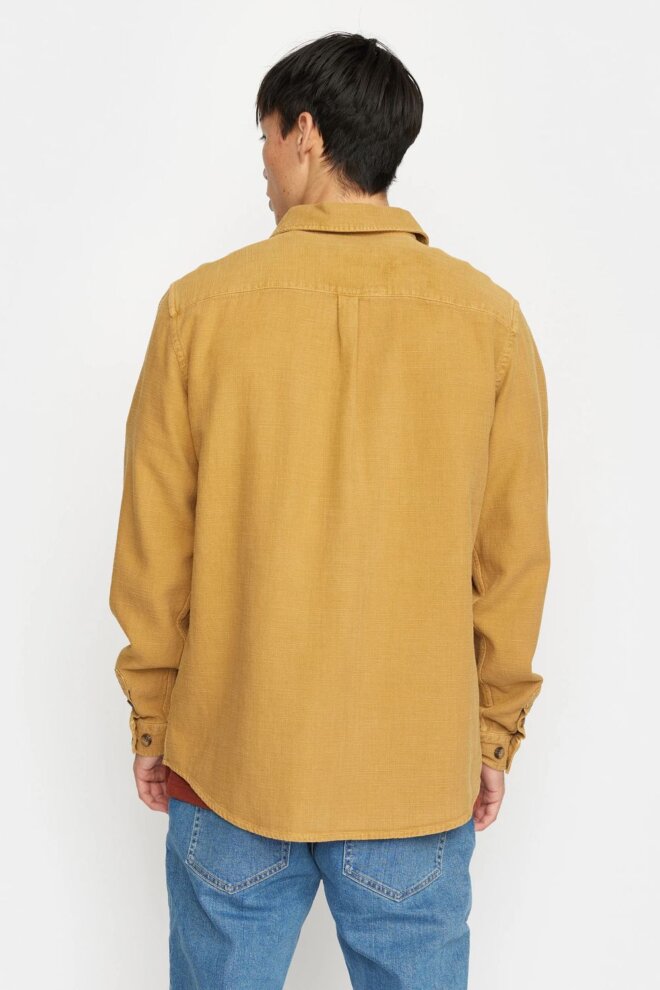 HEMD 3997 CASUAL SHIRT DARKYELLOW