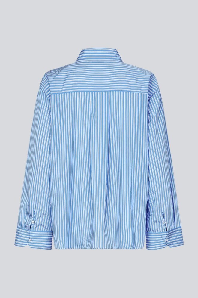 BLUSE KADIRMD STRIPE SHIRT DENIM BLUE