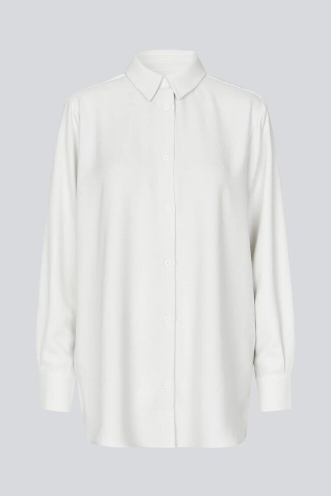 BLUSE KARTERMD SHIRT SOFT WHITE