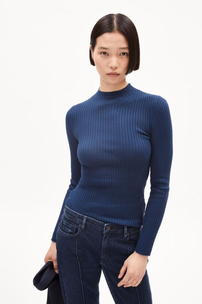 PULLOVER 10253015 ALAANIA 2869 FADED INDIGO