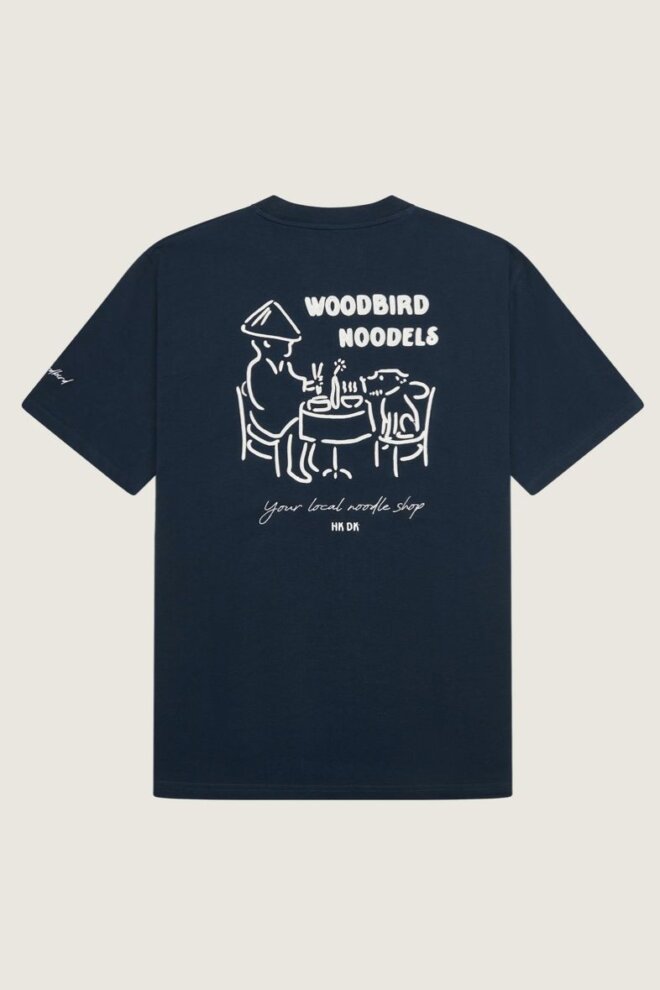 SHIRT WBBAINE NOODLE TEE NAVY