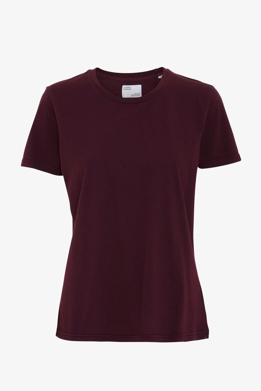WOMEN LIGHT ORGANIC TEE OXBLOOD RED1.jpeg