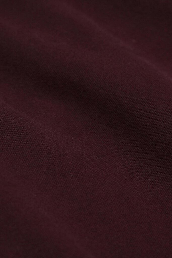 SHIRT WOMEN LIGHT ORGANIC TEE OXBLOOD RED