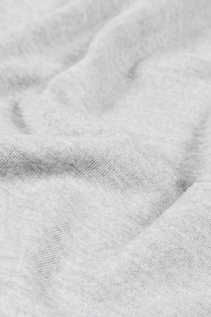 SHIRT WOMEN LIGHT ORGANIC TEE SNOW MELANG