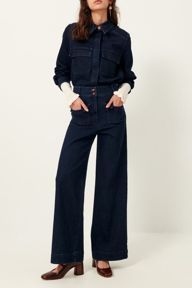 JEANS MANHATTAN DENIM BLUE
