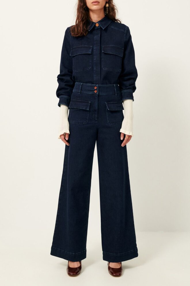 JEANS MANHATTAN DENIM BLUE