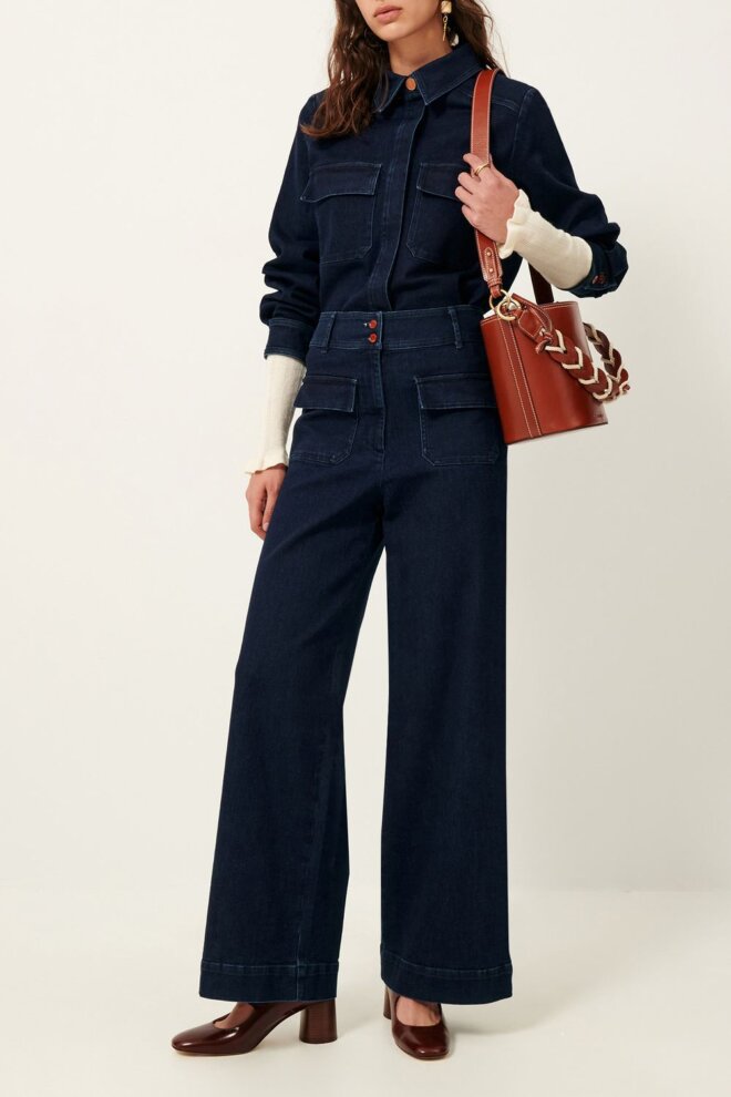 JEANS MANHATTAN DENIM BLUE