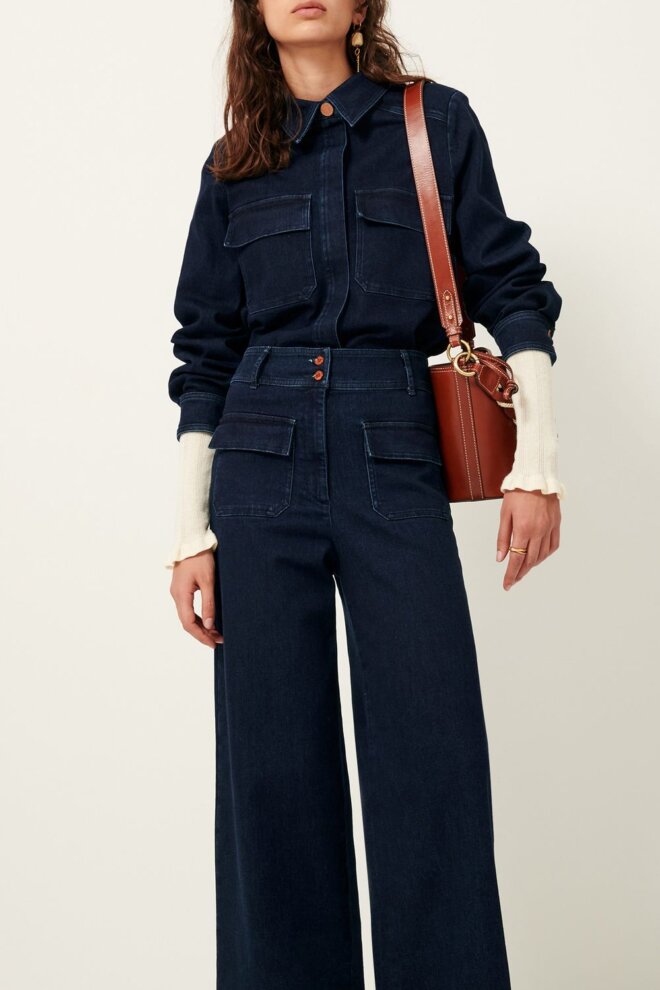 JEANS MANHATTAN DENIM BLUE