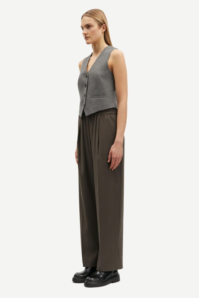 HOSE JULIA TROUSERS 14635 BLACK OLIVE
