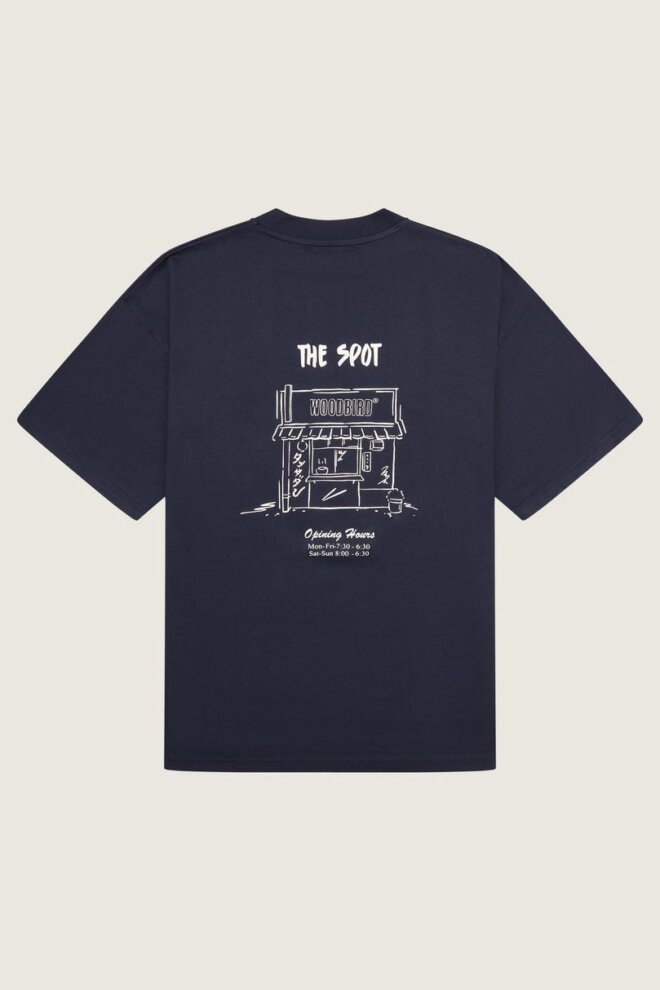 SHIRT WBBOSE SPOT TEE NAVY
