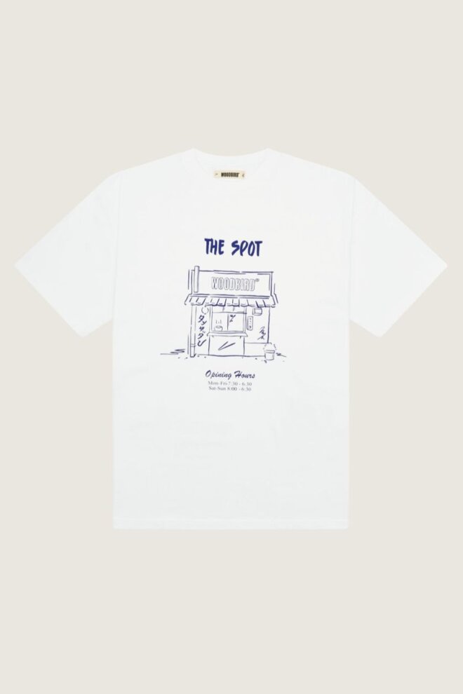 SHIRT WBBAINE SPOT TEE WHITE