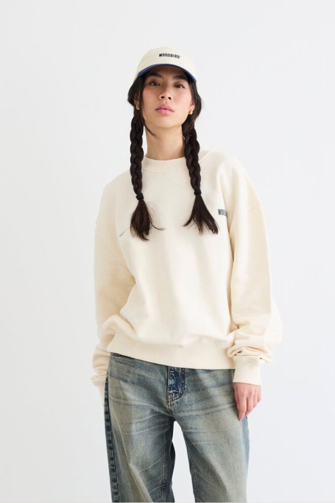 SWEATER WBCUPE 8410 CREW OFF WHITE
