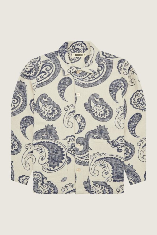 HEMDJACKE WBBLADE JAQUARD JACKET COBALT