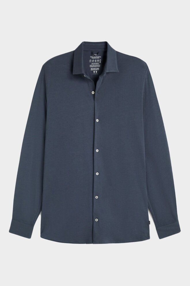 HEMD GAELALF SHIRT STEEL BLUE