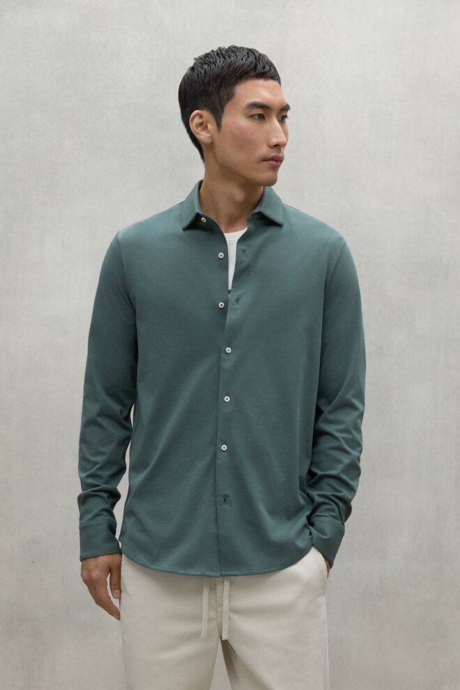 HEMD GAELALF SHIRT DUSTY GREEN