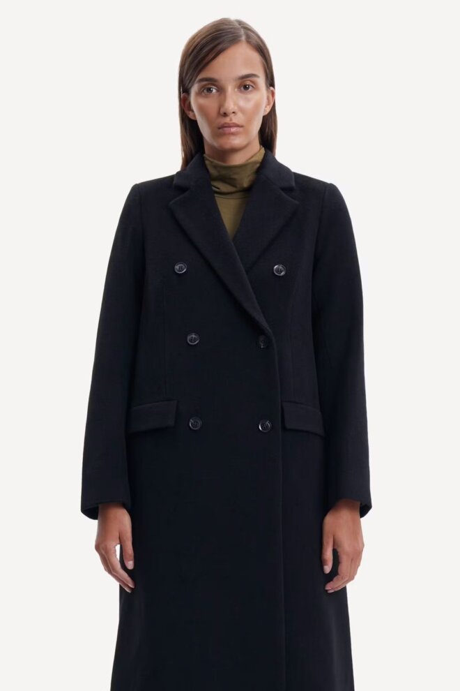 MANTEL FALCON COAT 11104 BLACK