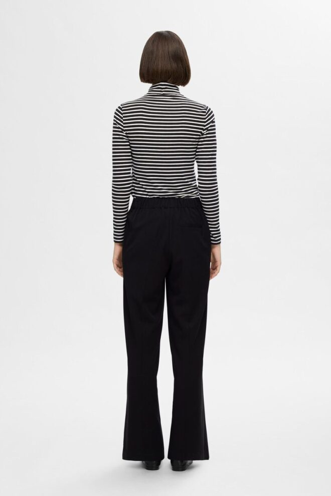 SHIRT 16094344 SLFMANJA LS SNOW WHITE