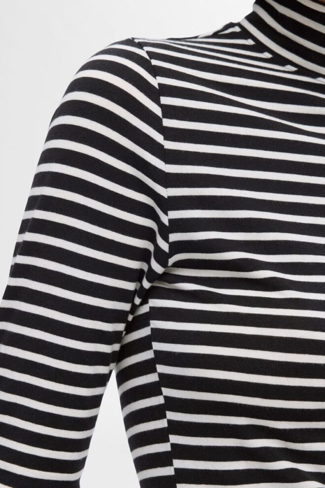 SHIRT 16094344 SLFMANJA LS SNOW WHITE