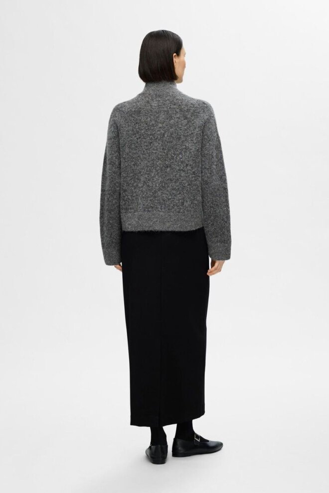 WESTE 16091220 SLFSIA RAS LS MEDIUM GREY