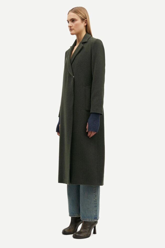 MANTEL ASTRID COAT 11104 FOREST NIGHT