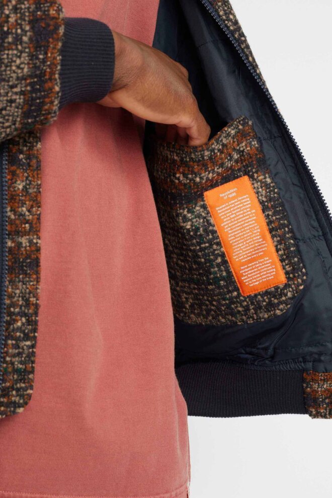 JACKE 7859 BOMBER JACKET NAVY