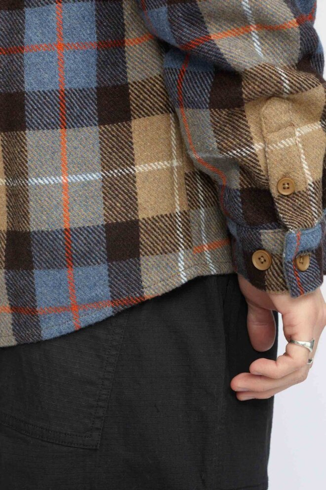 HEMD 3137 CASUAL OVERSHIRT KHAKI