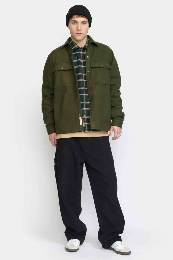 HEMD 3136 WORKER OVERSHIRT ARMY