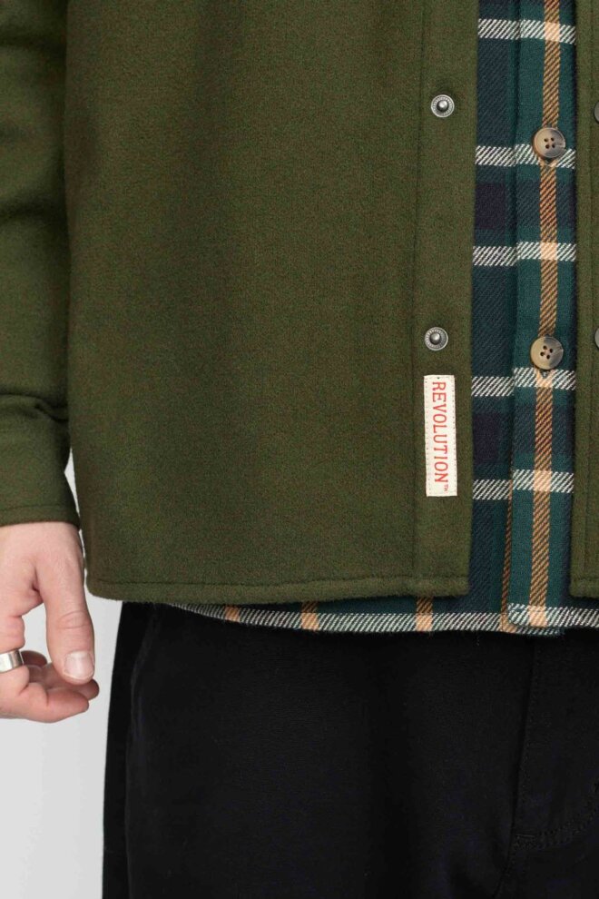 HEMD 3136 WORKER OVERSHIRT ARMY