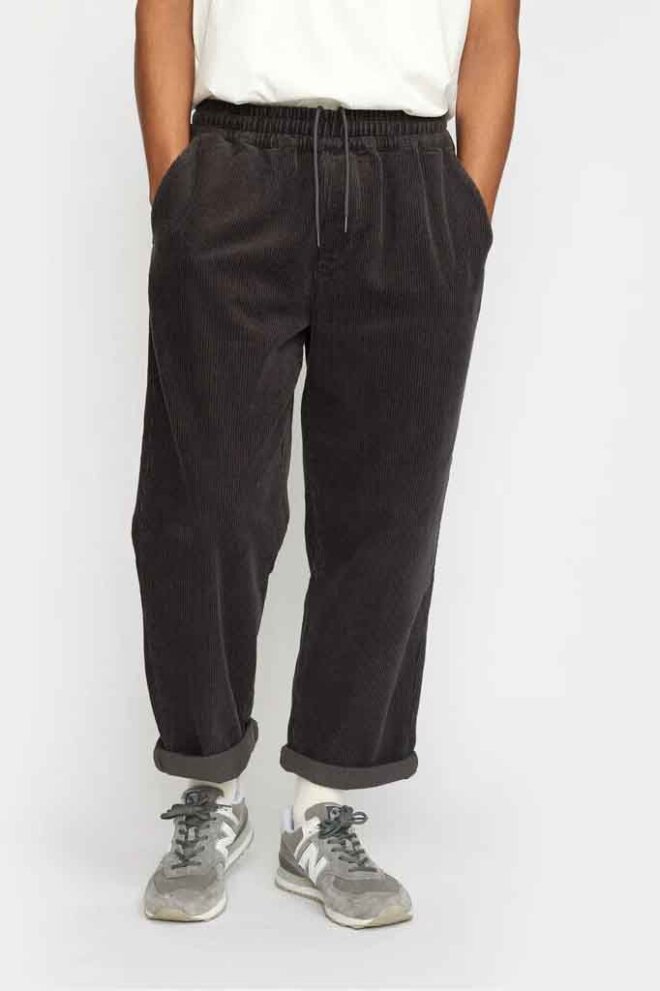 HOSE 5874 CASUAL TROUSERS DARKGREY