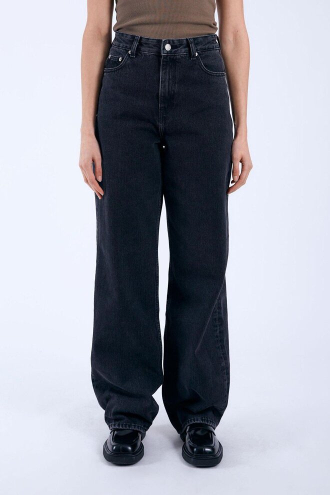 JEANS DONNA RETRO BLACK