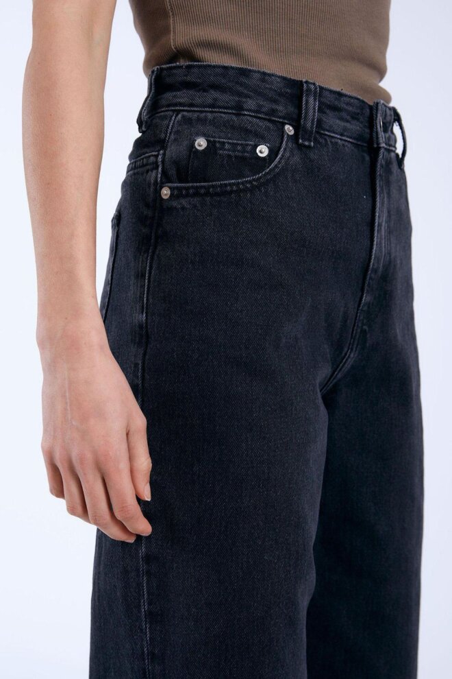 JEANS DONNA RETRO BLACK