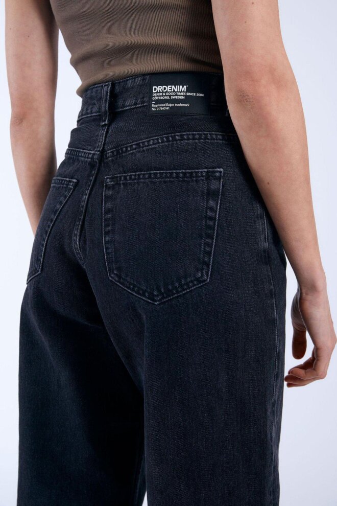 JEANS DONNA RETRO BLACK