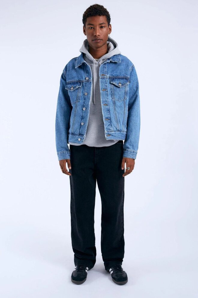 JACKE JOEY TRUCKER JACKET STREAM SKY RET
