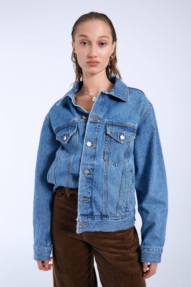 JACKE JOEY TRUCKER JACKET STREAM SKY RET