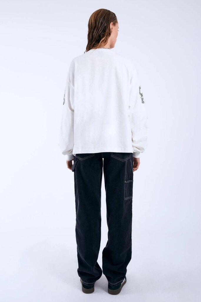 SHIRT LILY LONGSLEEVE OFF WHITE PEACES