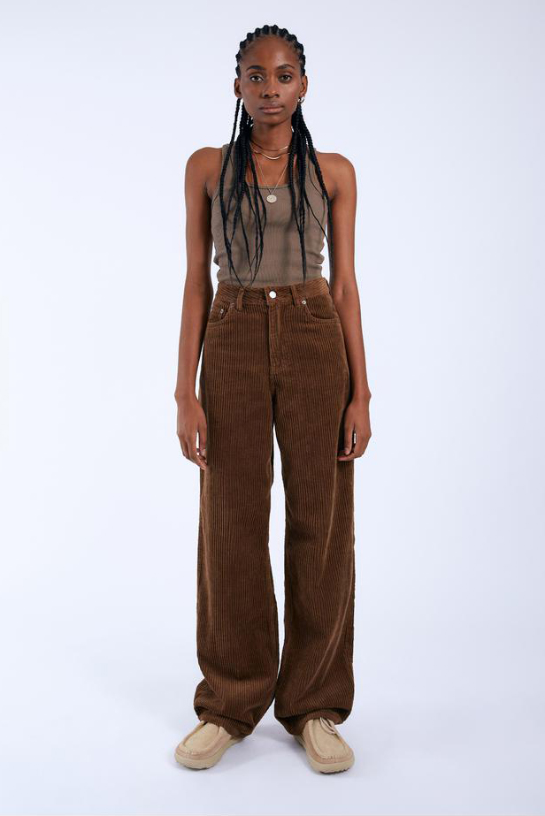 HOSE DONNA BROWN CORD