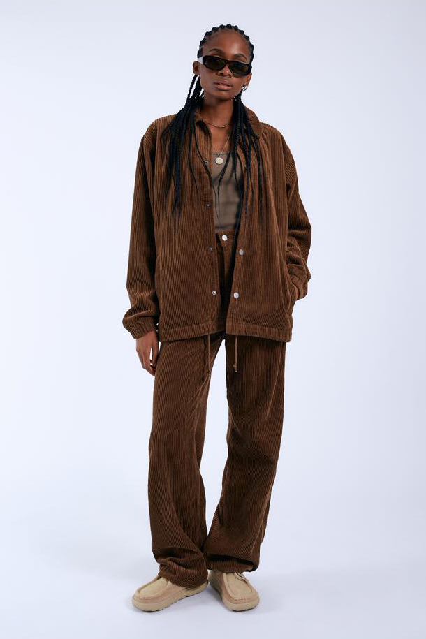 HOSE DONNA BROWN CORD