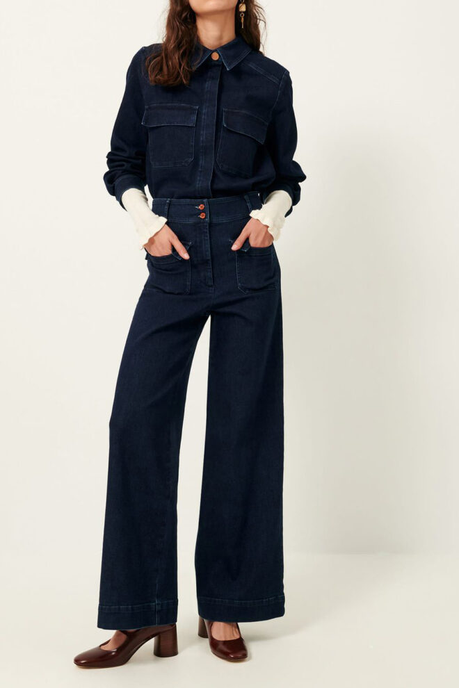 JACKE GUGGEN DENIM BLUE
