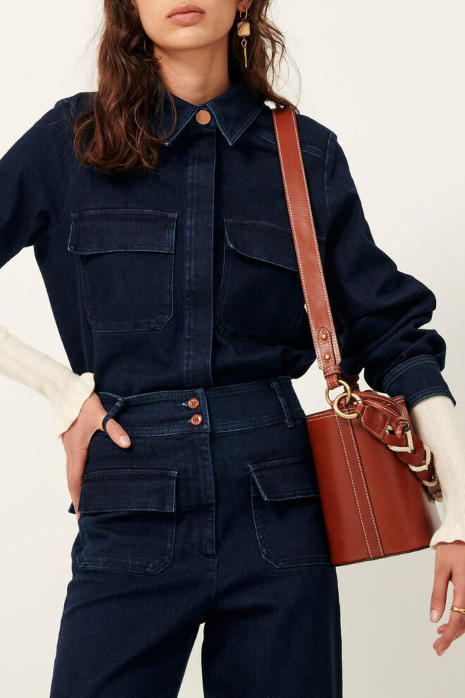 JACKE GUGGEN DENIM BLUE