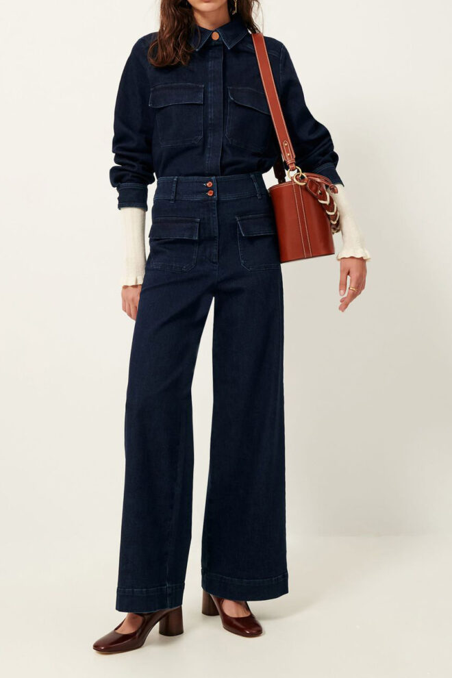 JACKE GUGGEN DENIM BLUE