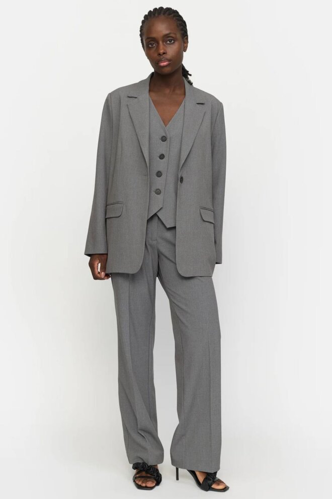 BLAZER SRVILJA LOOSE BLAZER MEDIUM GREY