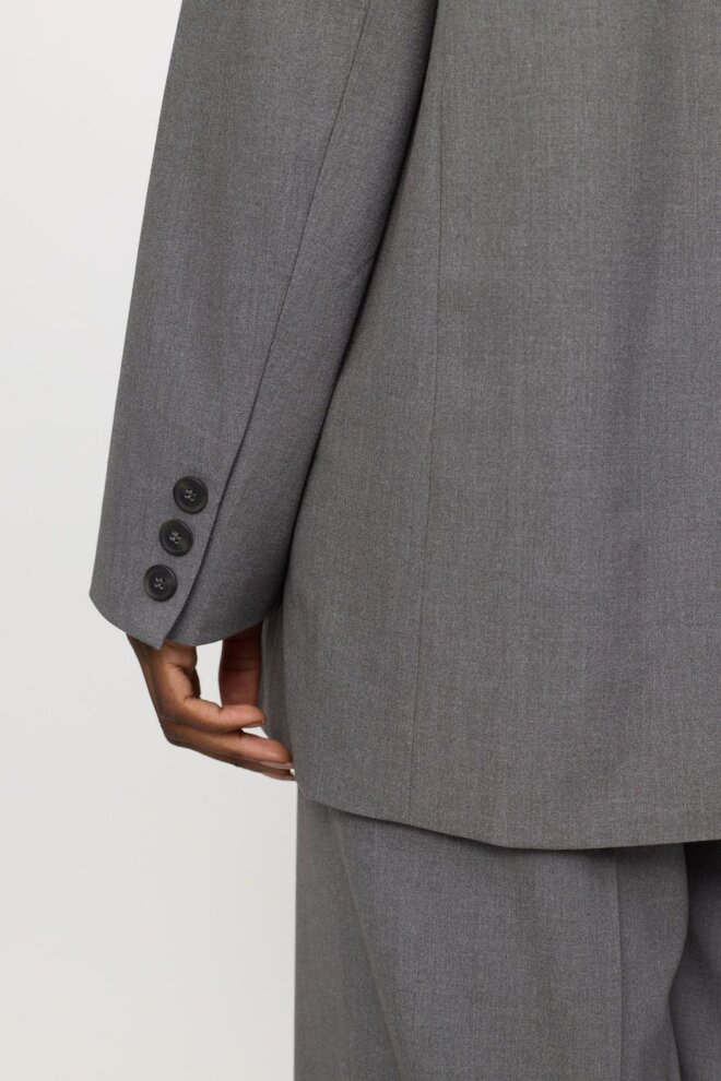 BLAZER SRVILJA LOOSE BLAZER MEDIUM GREY