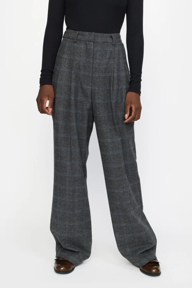 HOSE SRANNIE PANT CHECKED GREY