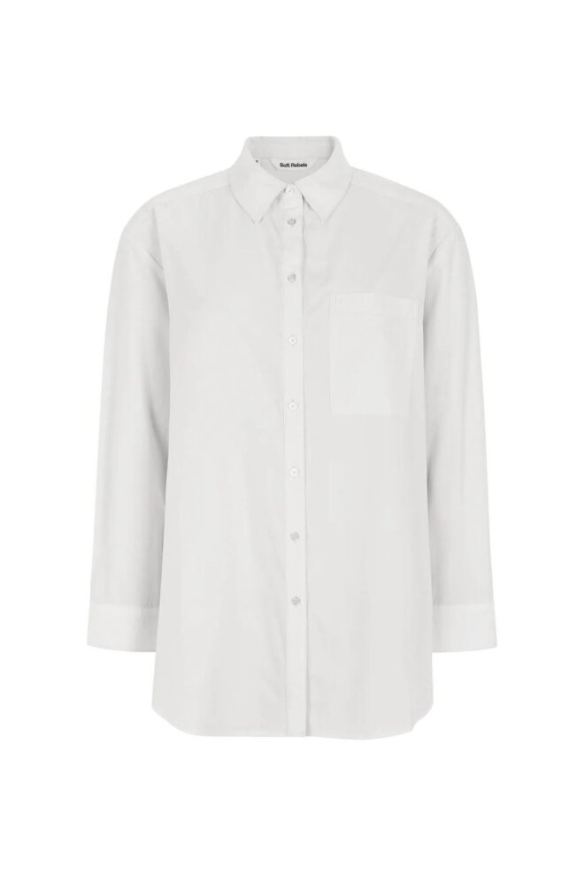 BLUSE SRVERONICA SHIRT SNOW WHITE
