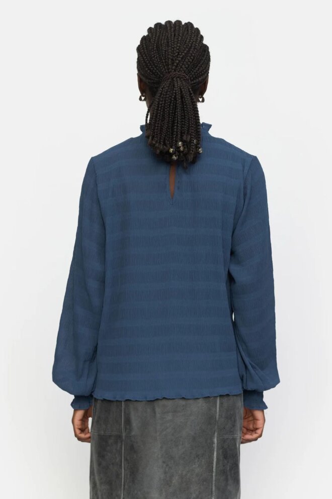 BLUSE SRLUCINDA BLOUSE OMBRE BLUE