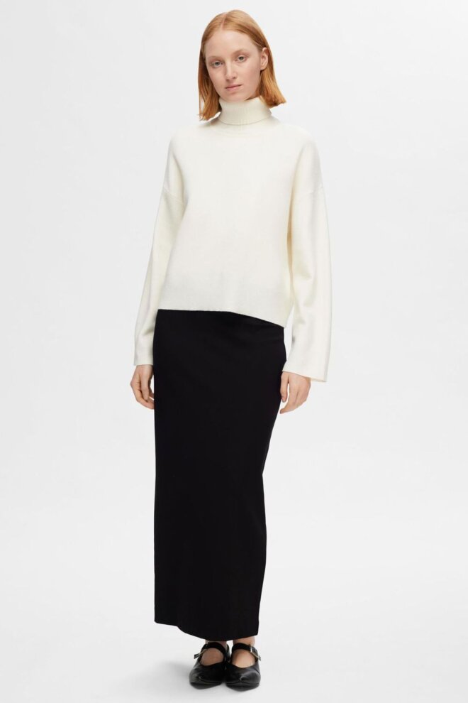 PULLOVER 16094353 SLFKAMMA LS BIRCH