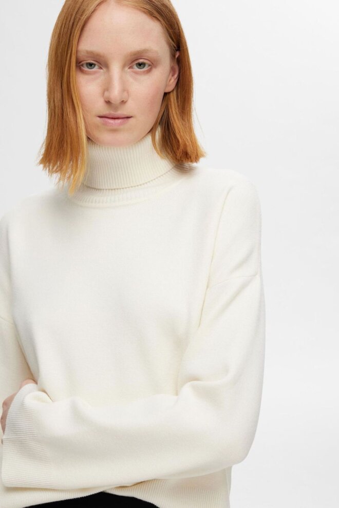 PULLOVER 16094353 SLFKAMMA LS BIRCH