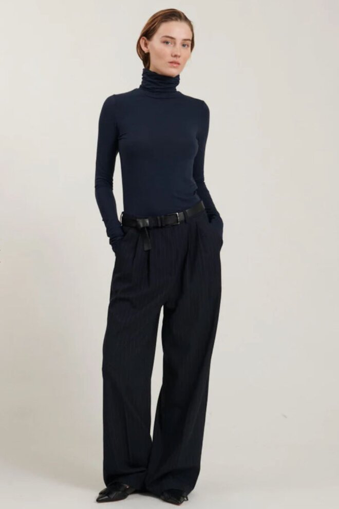 SHIRT JOLINE T-NECK NAVY